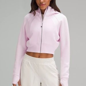 Lululemon Scuba Full-Zip Cropped Hoodie